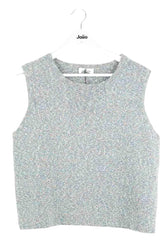 Top American Vintage Bleu en Coton, taille S - Seconde Main