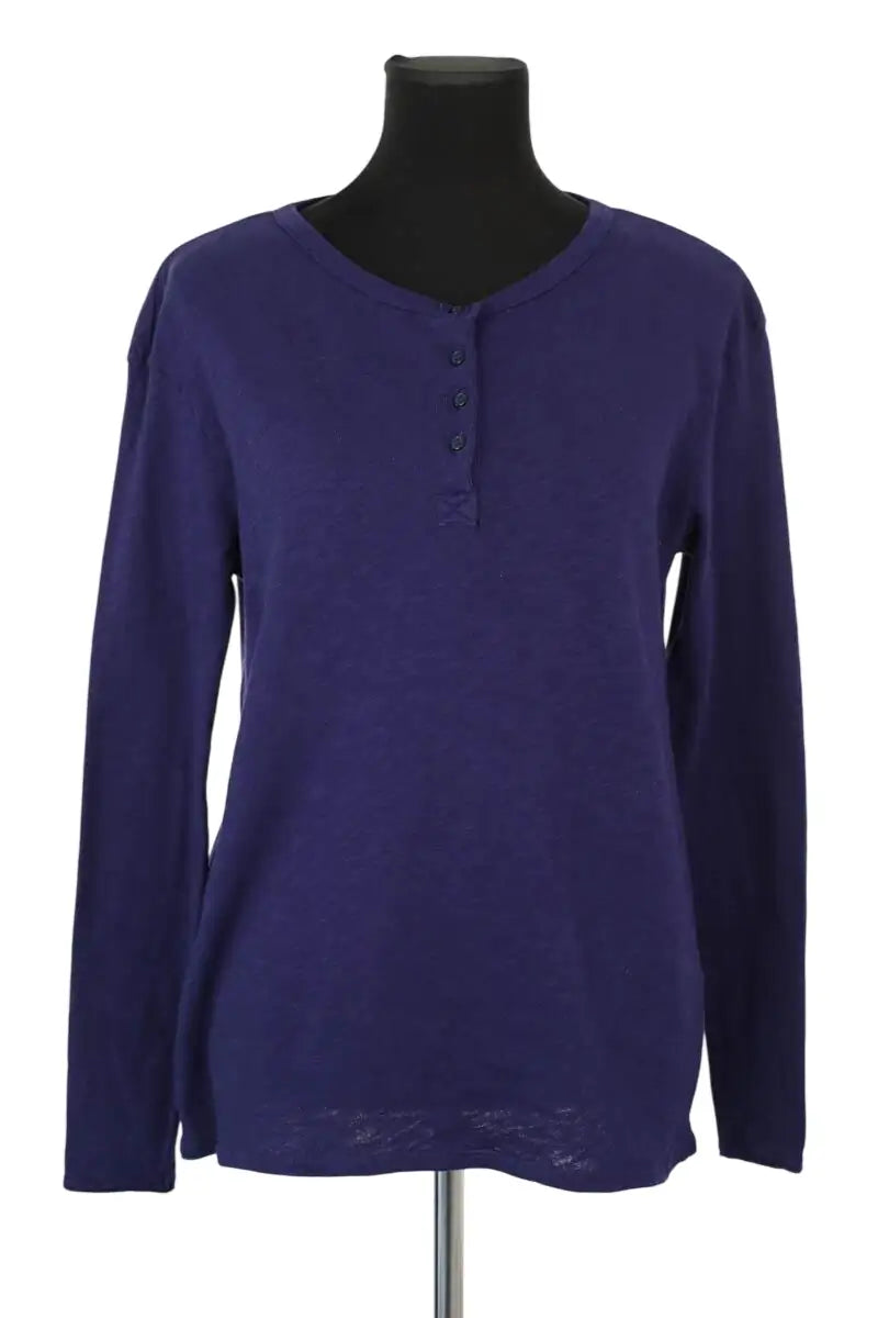 Top American Vintage Marine en Coton, taille S - Seconde Main