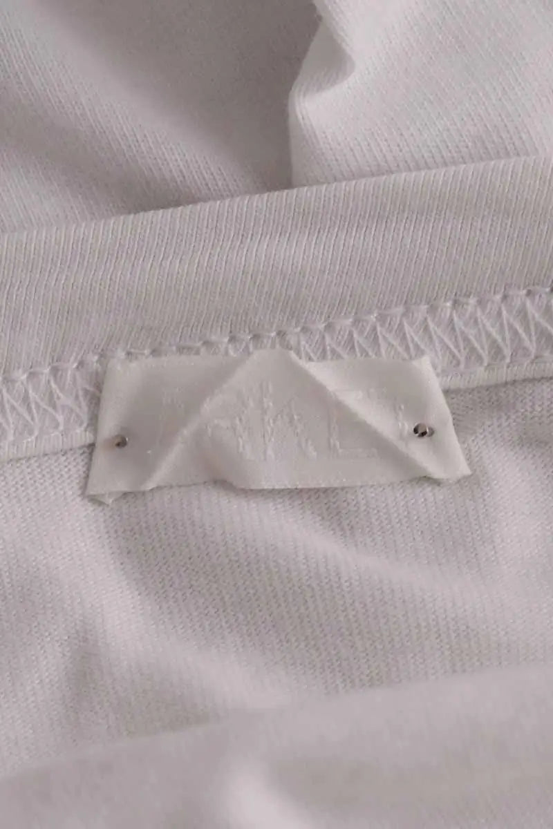 Top Arket Blanc en Coton