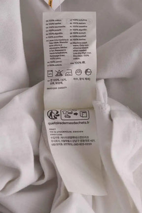 Top Arket Blanc en Coton