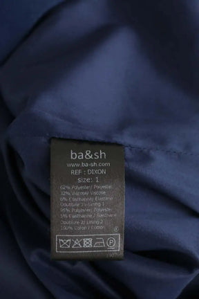 Top Bash Bleu en Polyester