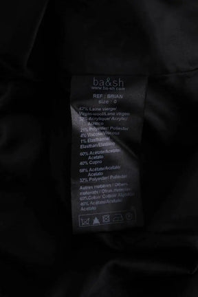 Top Ba&Sh Brian Noir en Laine