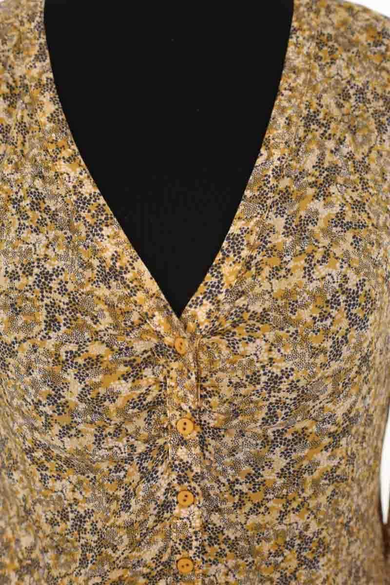 Top Ba&Sh Camel en Viscose