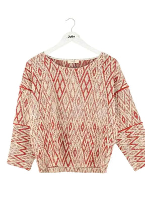 Top Ba&Sh Ecru en Coton, taille XS - Seconde Main
