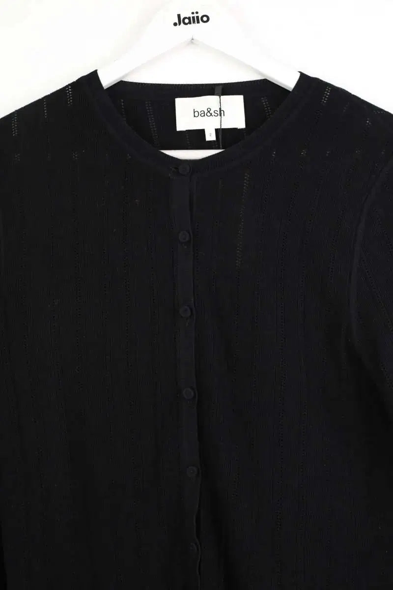 Top Ba&Sh Noir en Coton
