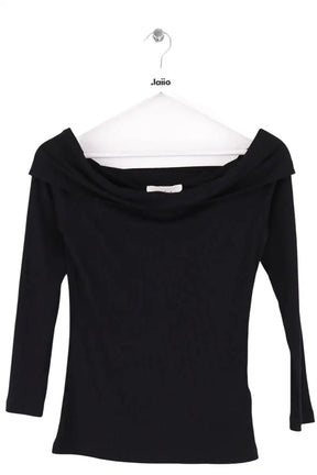 Top Ba&Sh Noir en Synthétique, taille S - Seconde Main