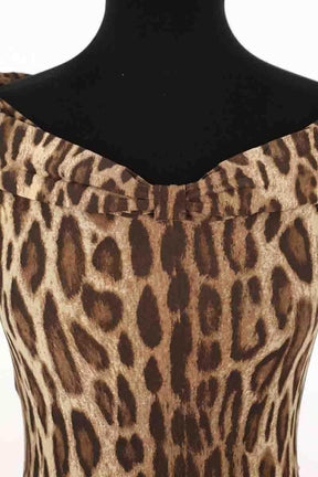 Top Blumarine Marron en Synthétique
