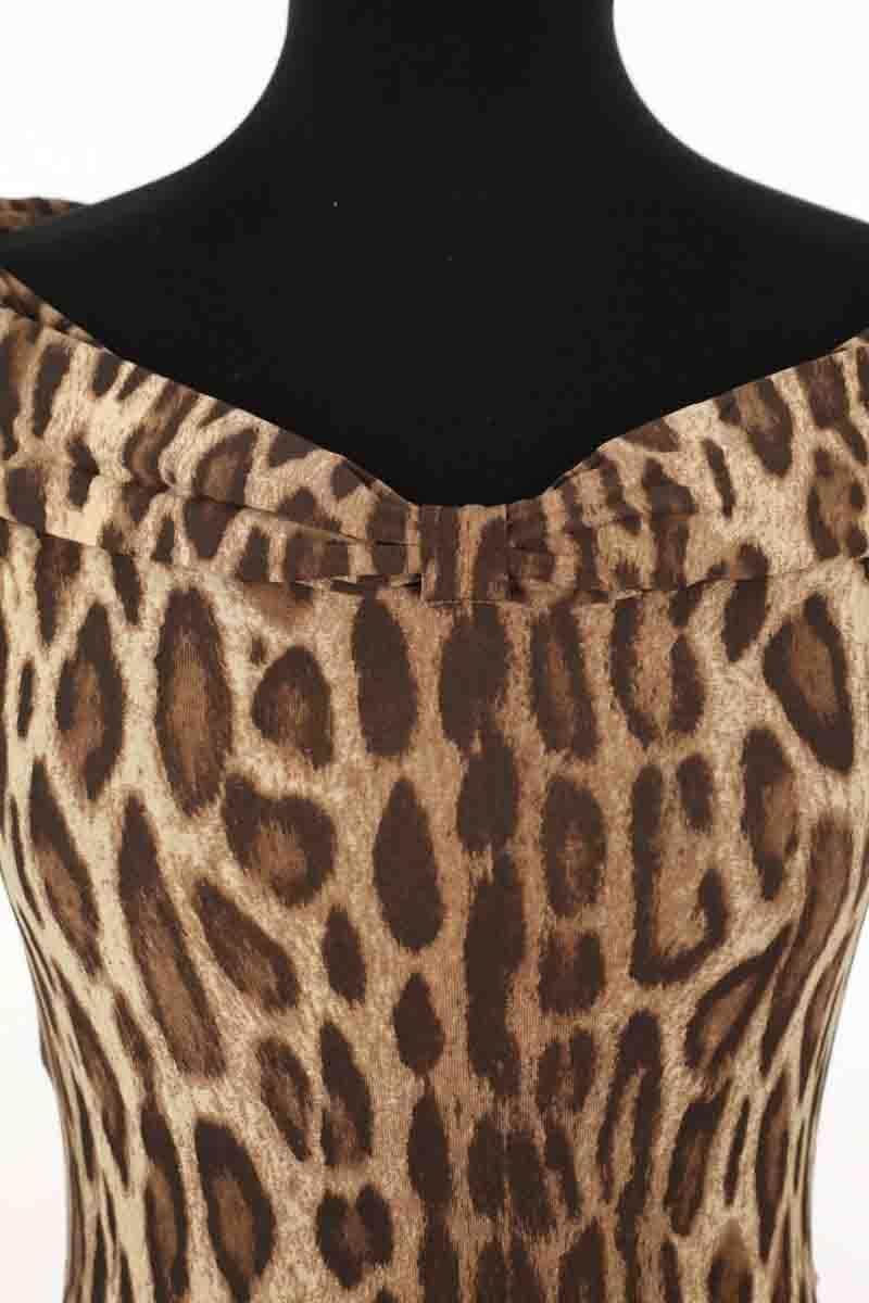 Top Blumarine Marron en Synthétique