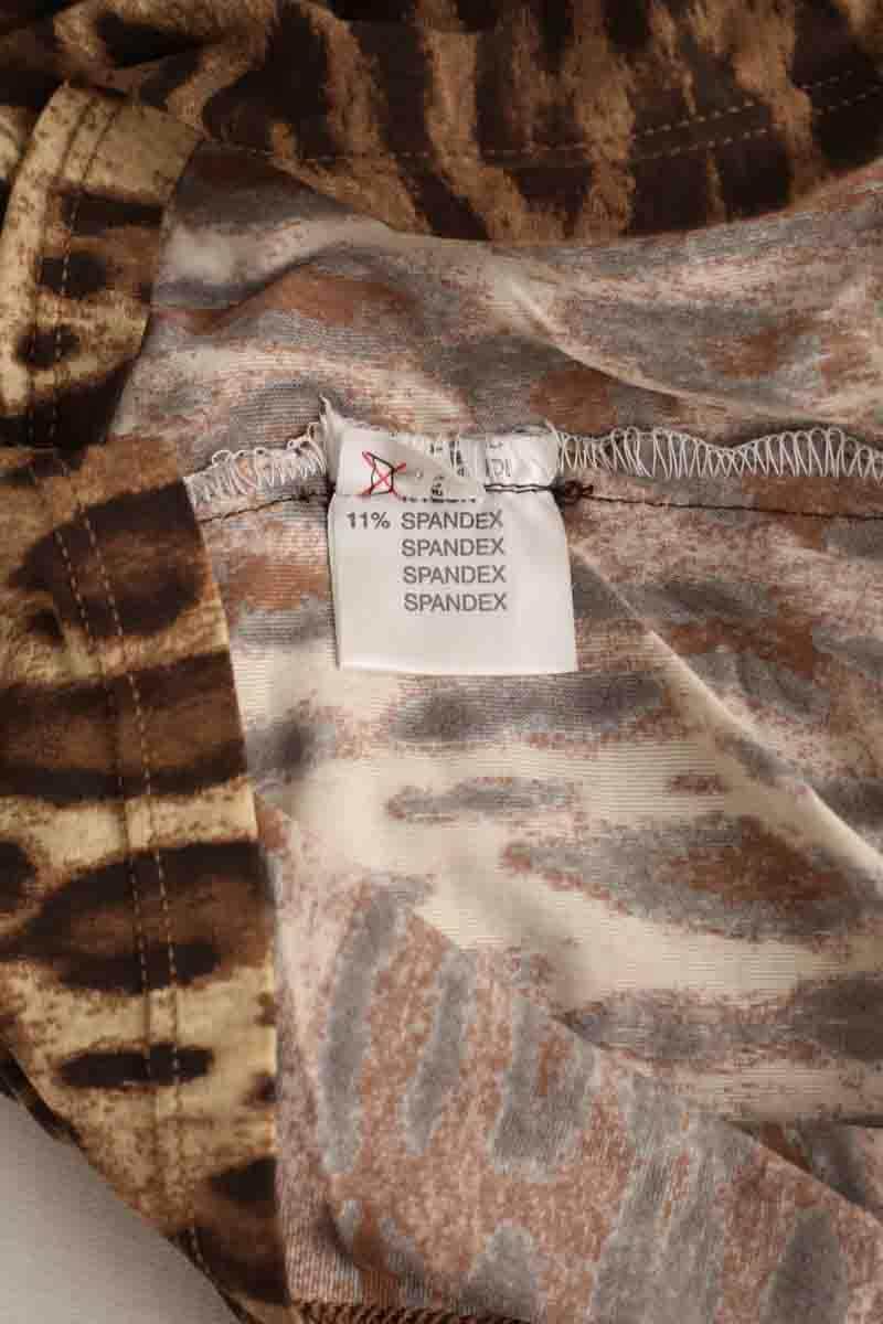 Top Blumarine Marron en Synthétique