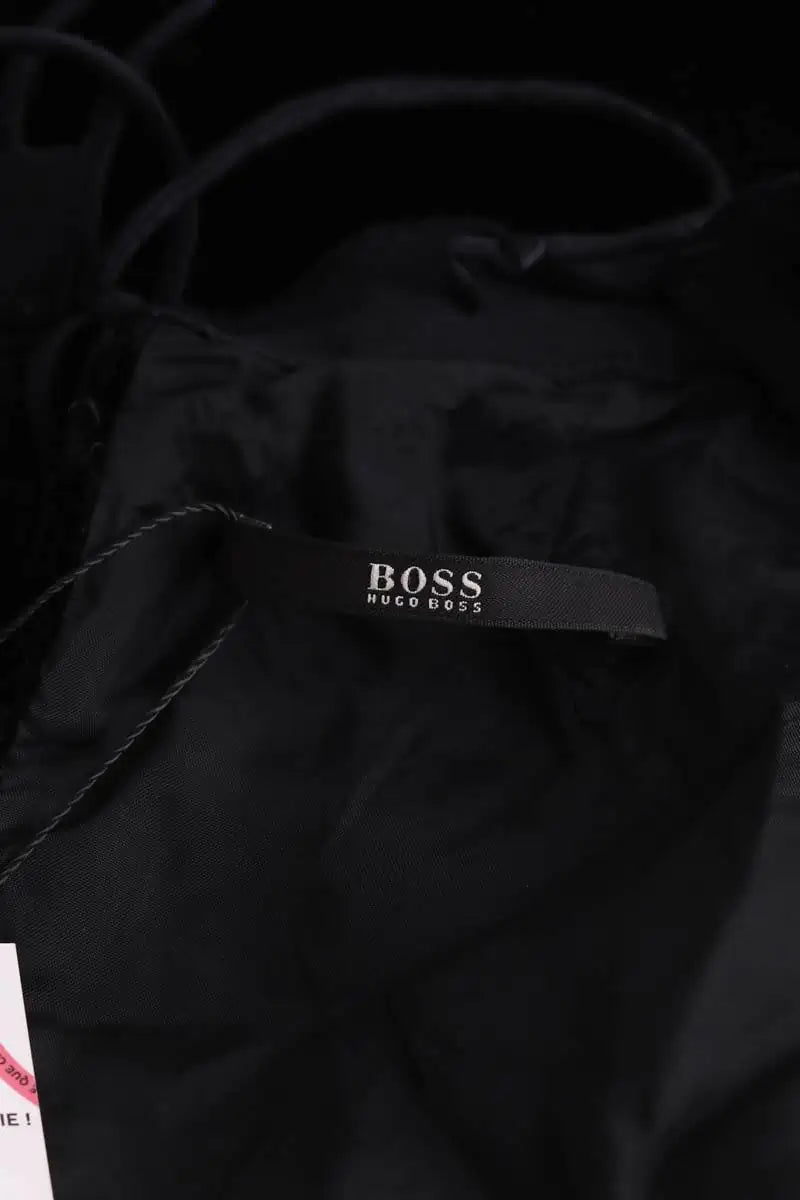 Top Boss Noir en Velours