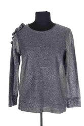 Top Claudie Pierlot Argent en Viscose, taille S - Seconde Main