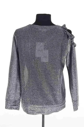 Top Claudie Pierlot Argent en Viscose