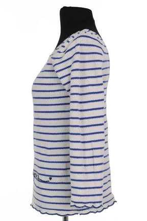 Top Claudie Pierlot Blanc en Coton
