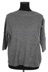Top Claudie Pierlot Gris en Laine, taille S - Seconde Main