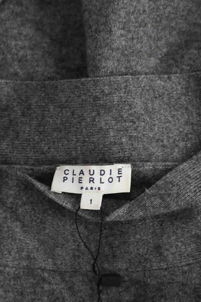 Top Claudie Pierlot Gris en Laine
