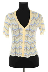Top Claudie Pierlot Jaune en Polyester, taille S - Seconde Main