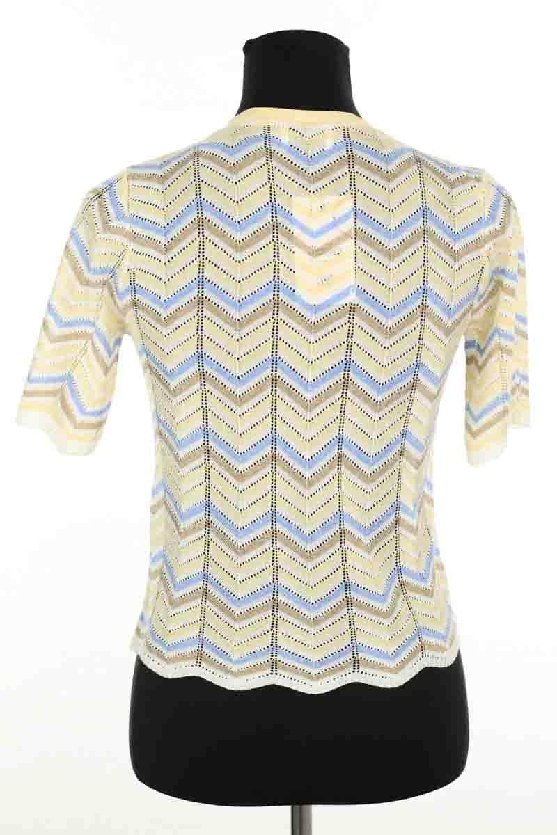 Top Claudie Pierlot Jaune en Polyester