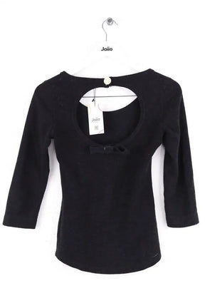 Top Claudie Pierlot Noir en Coton