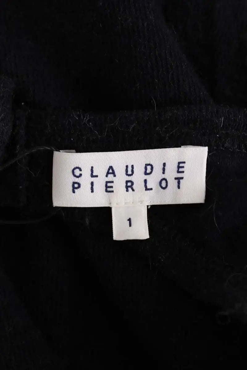 Top Claudie Pierlot Noir en Coton