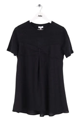 Top Claudie Pierlot Noir en Lin, taille M - Seconde Main