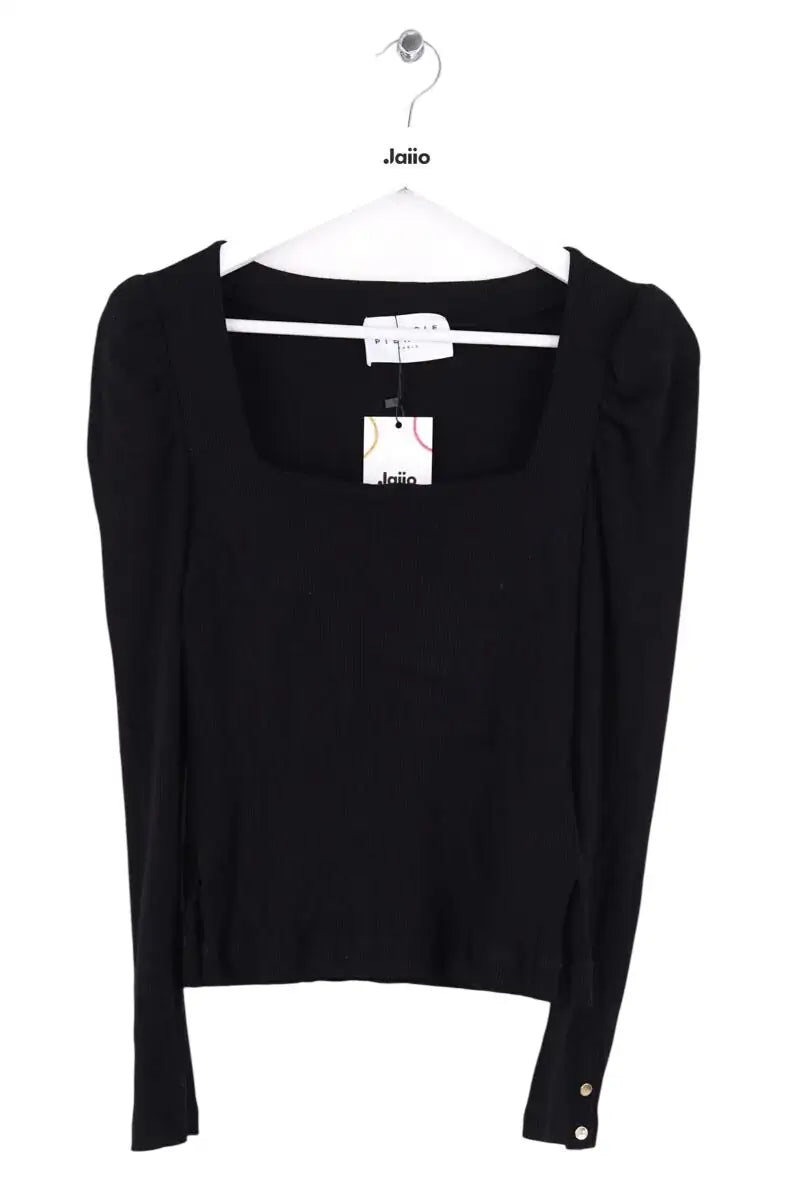 Top Claudie Pierlot Noir en Viscose, taille M - Seconde Main