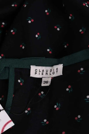 Top Claudie Pierlot Noir en Viscose