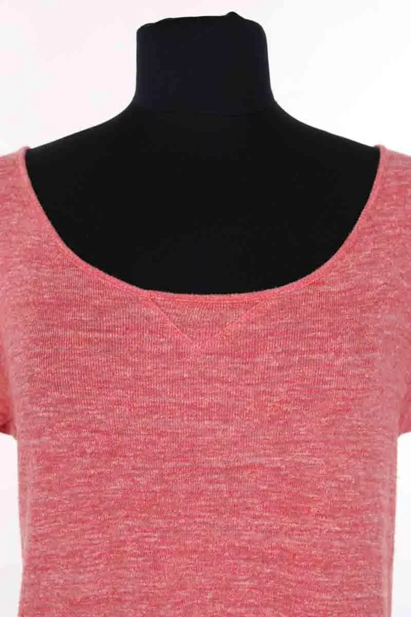 Top Claudie Pierlot Orange en Coton