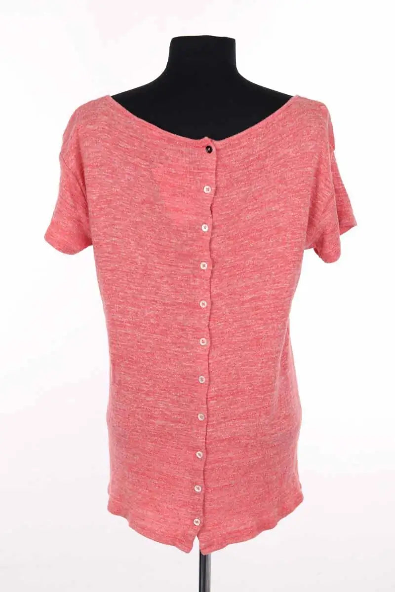 Top Claudie Pierlot Orange en Coton