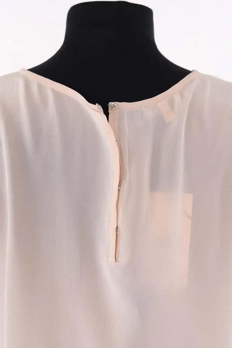 Top Claudie Pierlot Rose en Soie