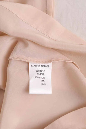 Top Claudie Pierlot Rose en Soie
