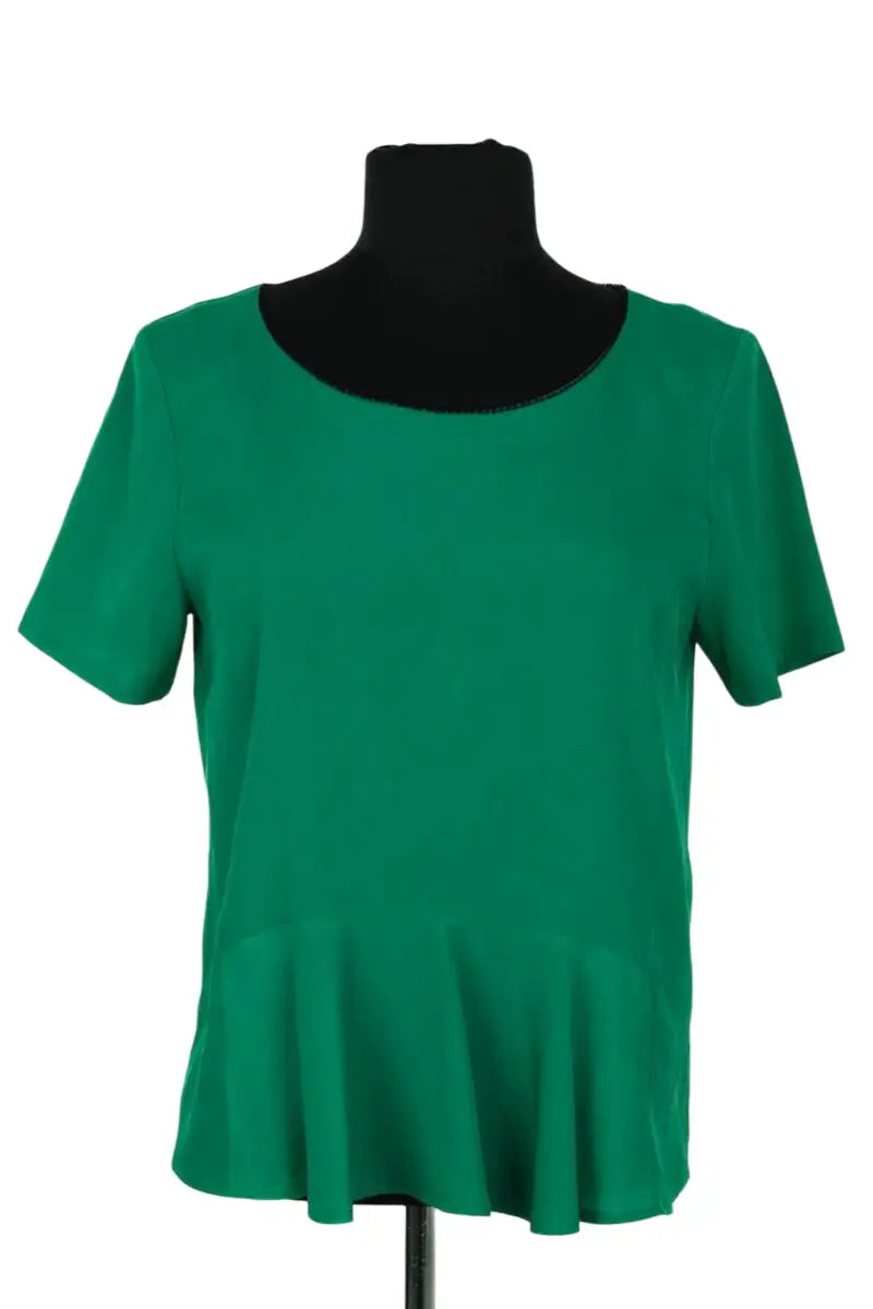 Top Claudie Pierlot Vert en Synthétique, taille S - Seconde Main
