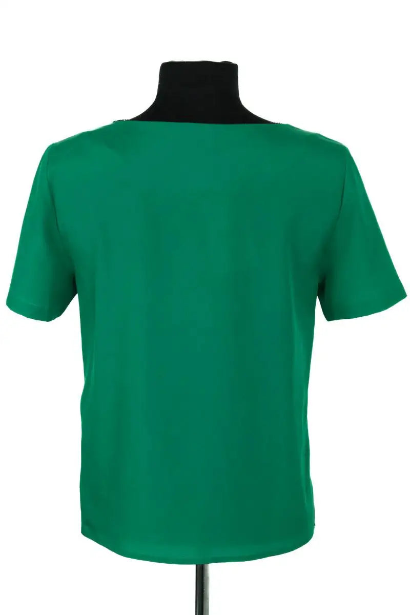 Top Claudie Pierlot Vert en Synthétique
