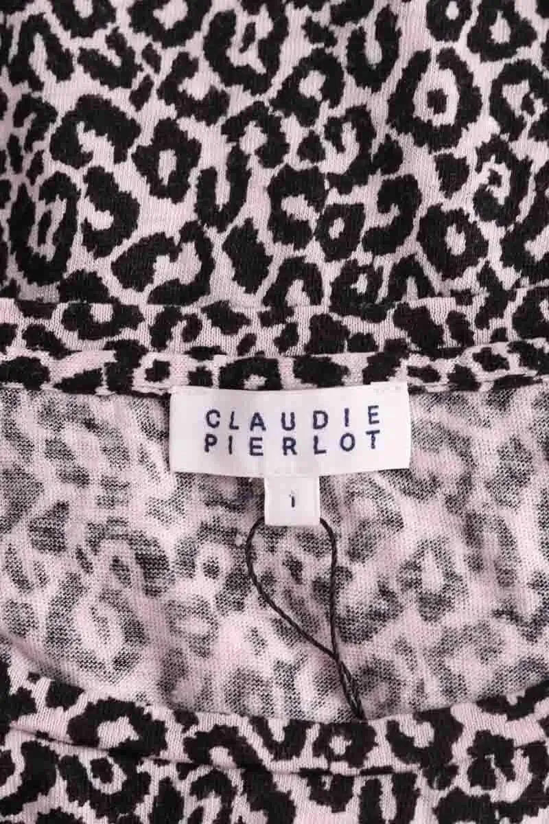 Top Claudie Pierlot Violet en Lin