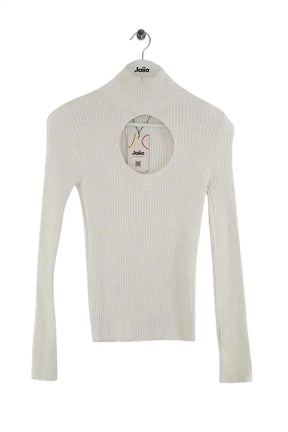 Top Courrèges Blanc en Viscose, taille M - Seconde Main