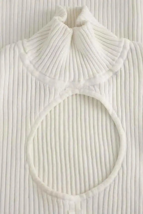 Top Courrèges Blanc en Viscose