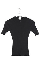Top Courrèges Noir en Coton, taille S - Seconde Main