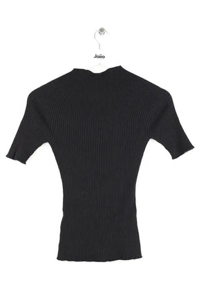 Top Courrèges Noir en Coton