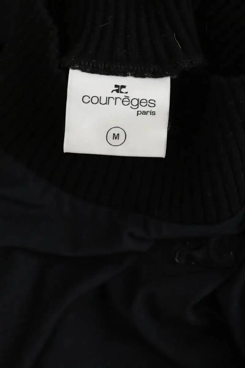 Top Courrèges Noir en Polyester