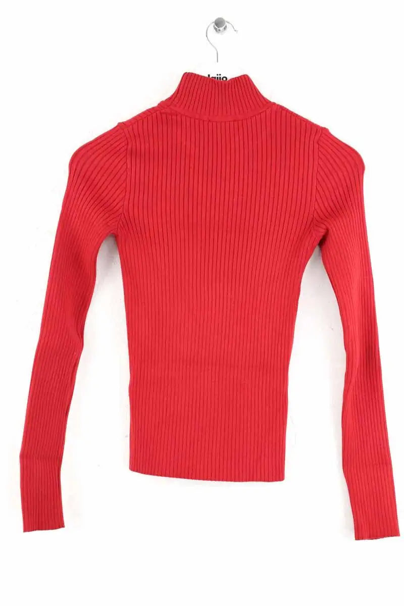 Top Courrèges Rouge en Viscose