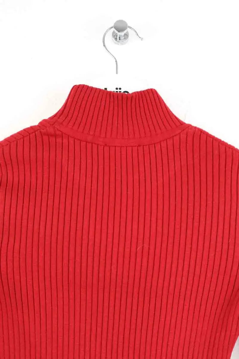 Top Courrèges Rouge en Viscose