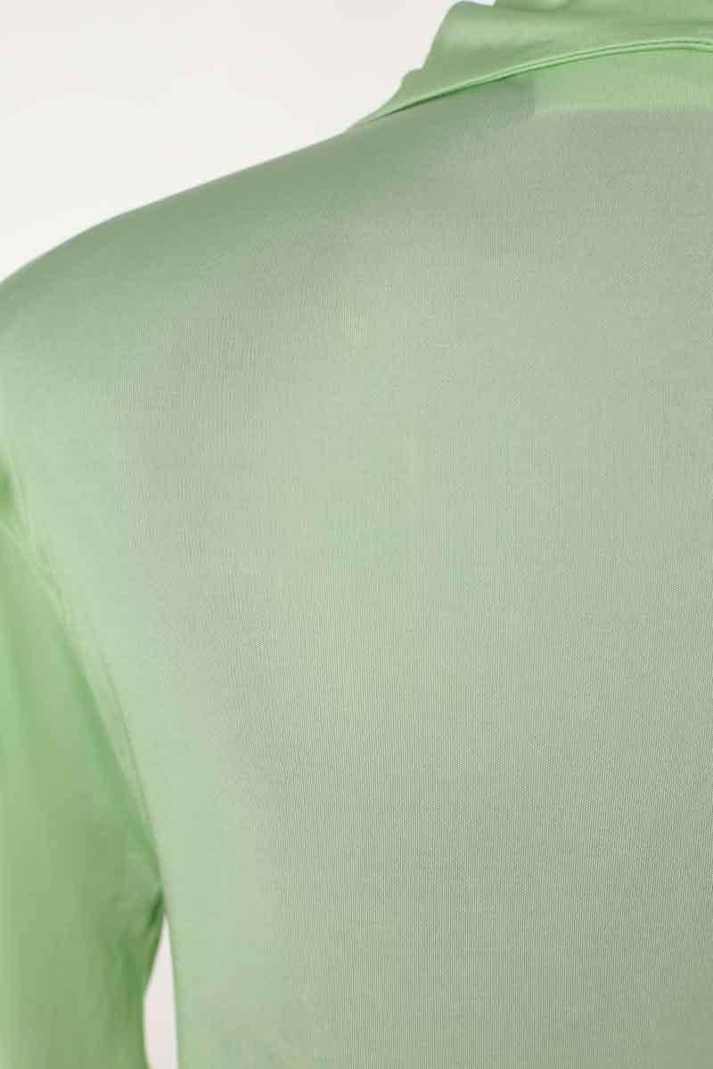 Top Courrèges Vert en Viscose