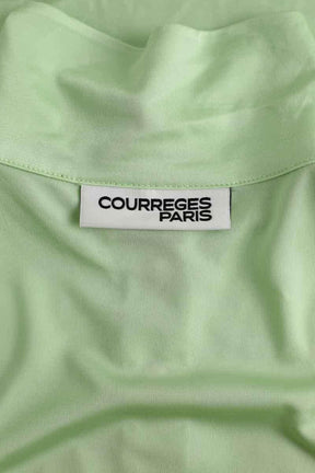 Top Courrèges Vert en Viscose