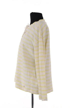 Top Des Petits Hauts Ginto Jaune en Coton