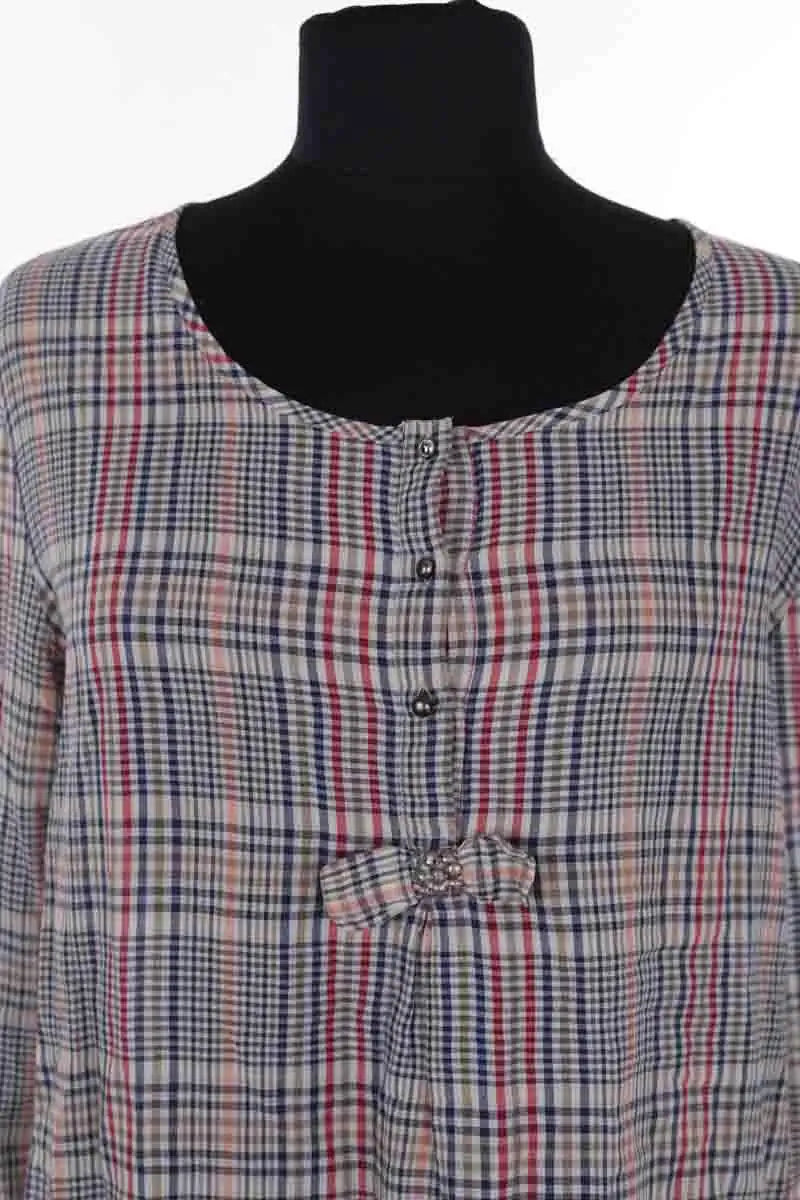 Top Des Petits Hauts Gris en Coton