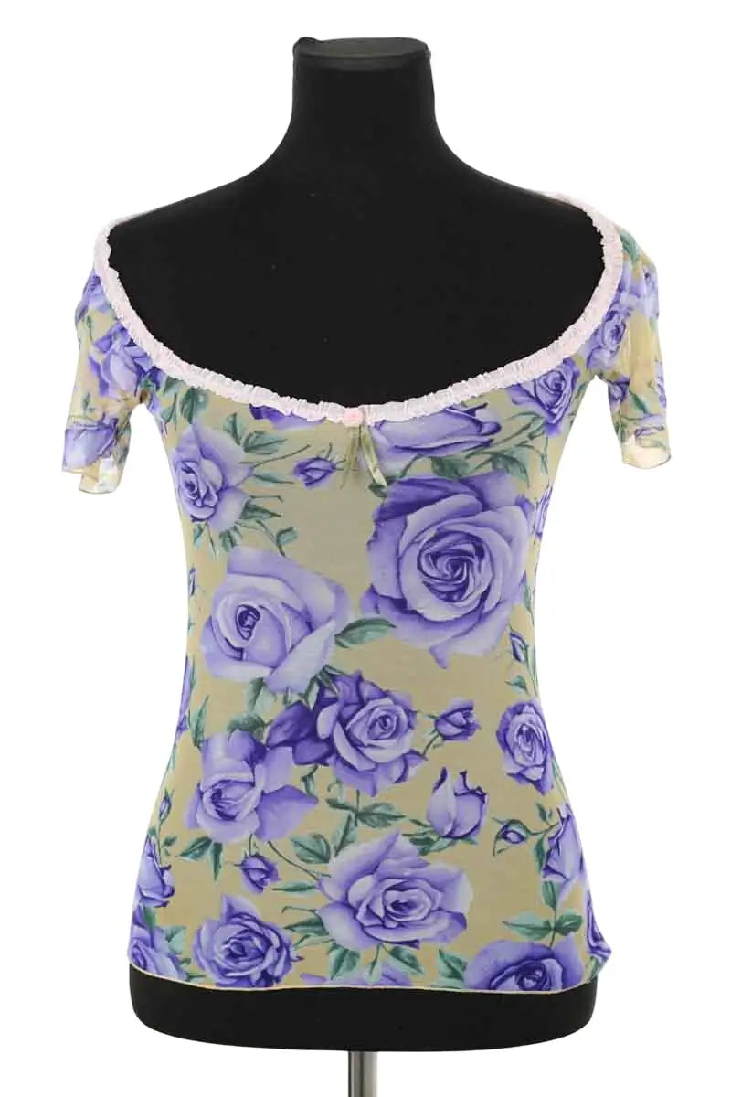 Top Dolce & Gabbana Multicolore en Synthétique, taille S - Seconde Main