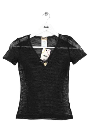Top Dolce & Gabbana Noir en Polyamide, taille S - Seconde Main