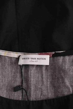 Top Dries Van Noten Noir en Coton