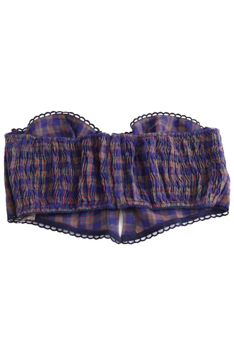 Top Emporio Armani Bleu en Lin