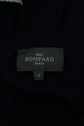Top Eric Bompard Marine en Soie