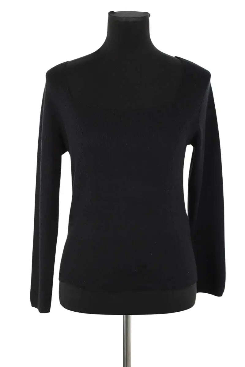 Top Eric Bompard Noir en Cachemire, taille L - Seconde Main